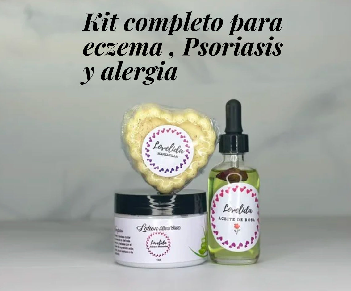 ✨ Kit de Eczema 3 pasos Lovelida ✨