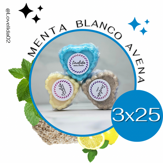✨ El dúo perfecto de 3 jabones Lovelida ✨