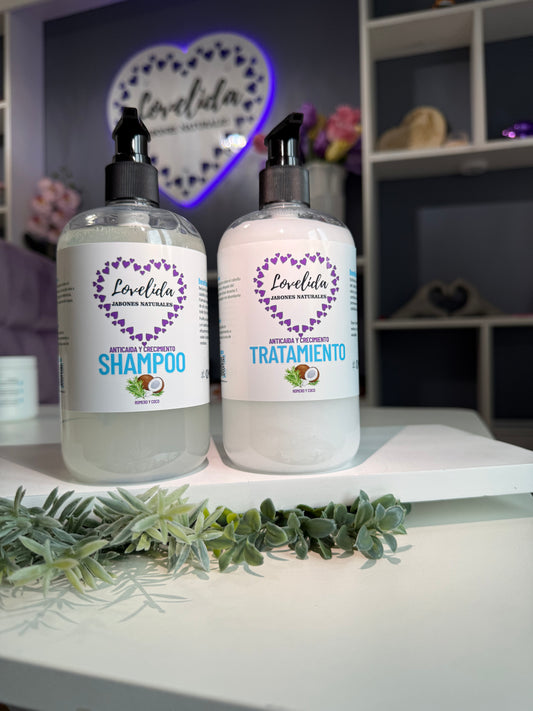2 productos para el cabello