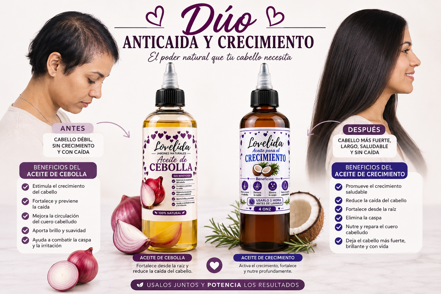 2 aceites romero y cebolla
